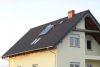 Solar próżniowy na dachu skośnym